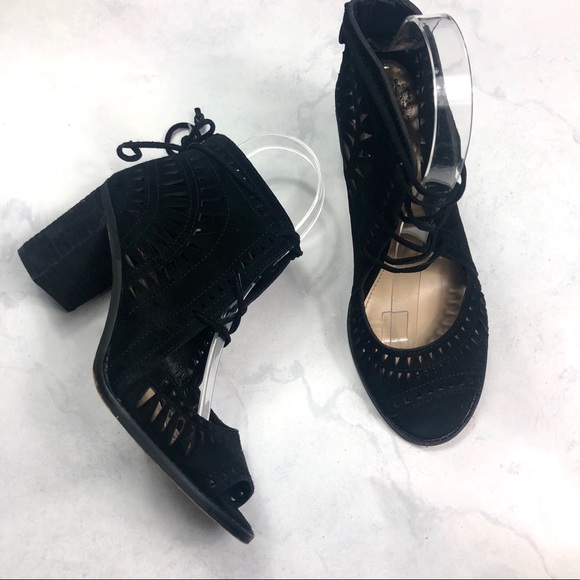 Vince Camuto Shoes - [Vince Camuto] Black Open Toe Heels